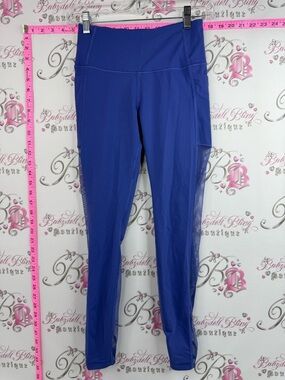 Victoria sport High-Rise Performance Leggings in Cobalt Blue with Side Pocket